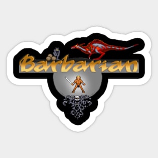 Barbarian Sticker